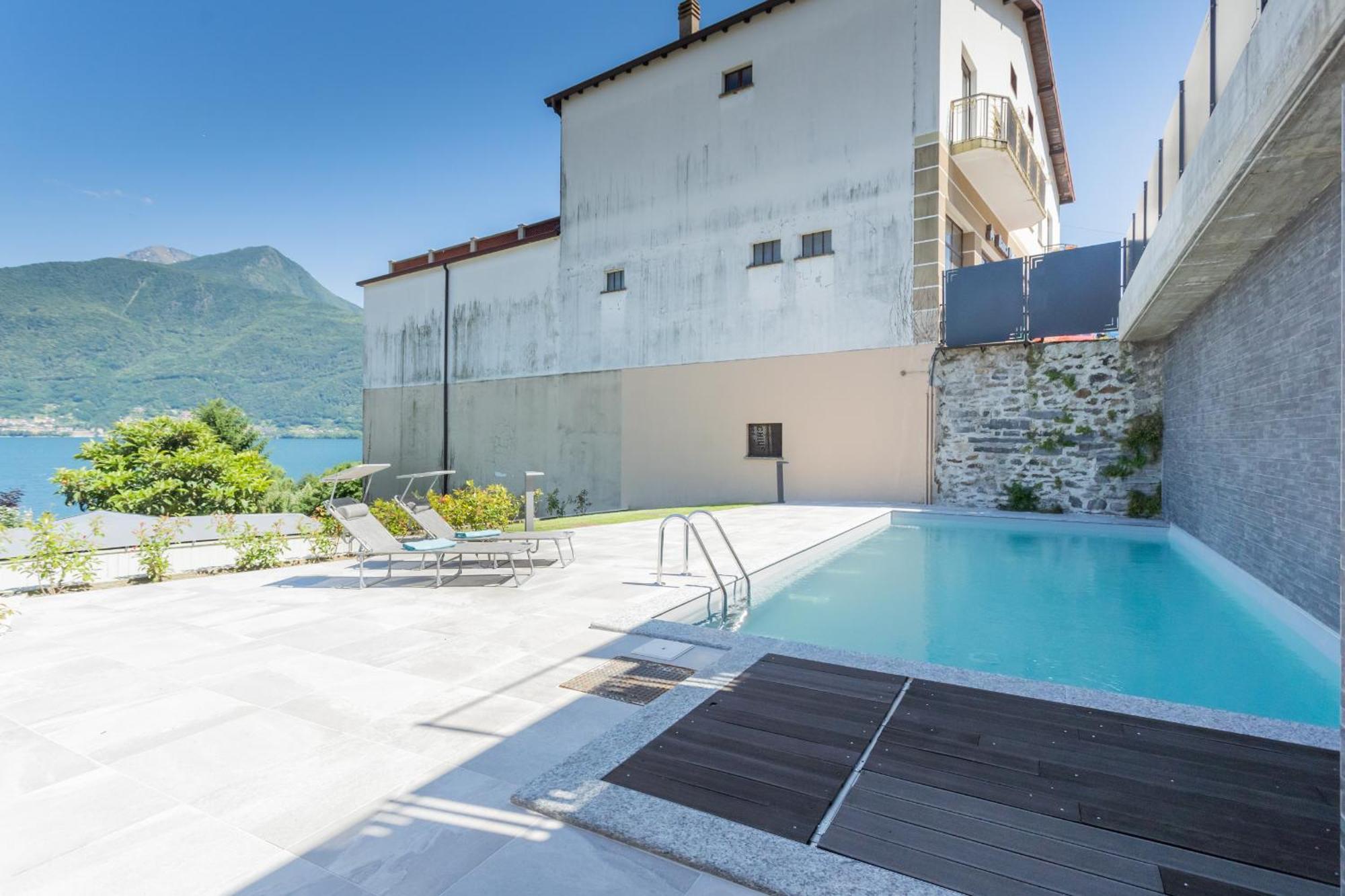 Misultin House & Swimming Pool, Luxury In Lake Como By Rent All Como Pianello Del Lario Exterior photo
